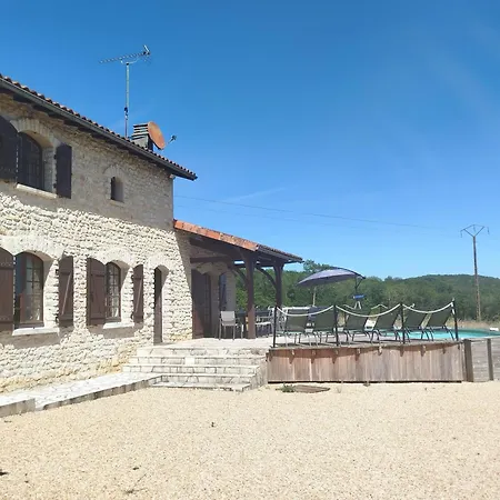 別荘 Avec Piscine Chez Labaurie Marthon